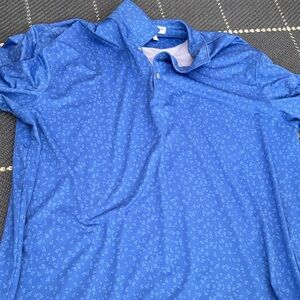 LIKE NEW. Peter Millar xl polo with tequila and limes. Sands point golf logo